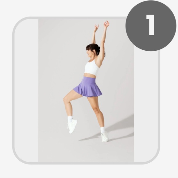 POPFLEX Twirl Skort - Periwinkle - Picture 6 of 6